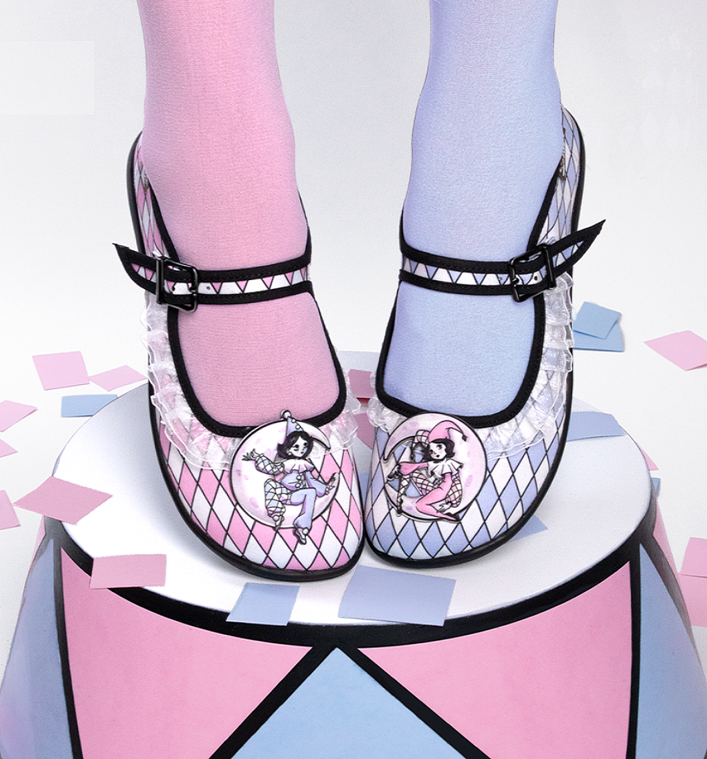 Masquerade Women's Mary Jane Flats – Hot Chocolate Design