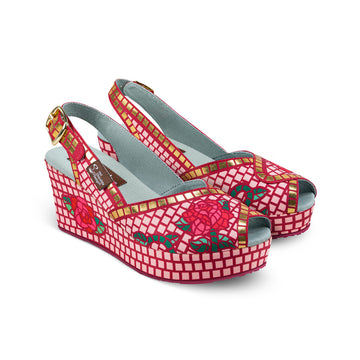 Chocolaticas® Mosaic Garden Women's Sandal