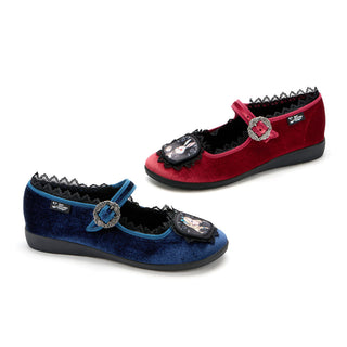 Alice In Wonder Dark Women's Mary Jane Flats