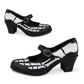 Chocolaticas® Mid Heels Beautiful Until Death Mary Jane Pump