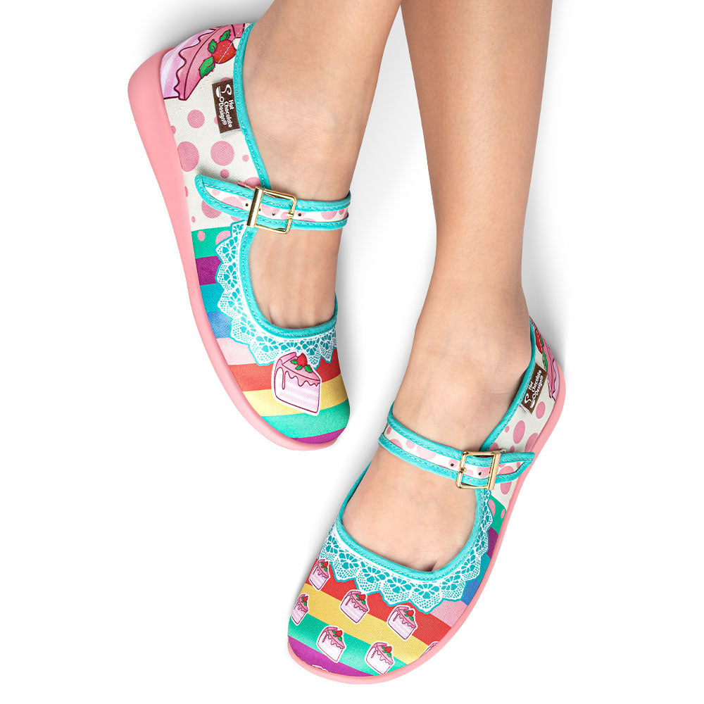 Chocolaticas® Cake Women's Mary Jane Flat - Main Image