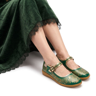 Celtic Women's Mary Jane Flats