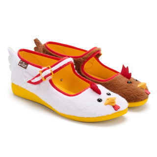 Chicken Hen Women's Mary Jane Flats