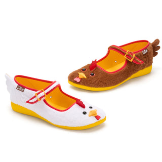 Chicken Hen Women's Mary Jane Flats