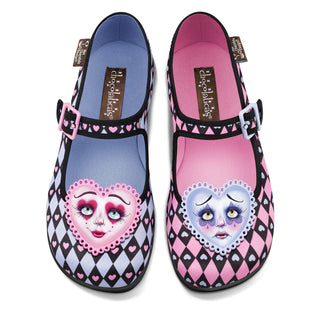 Chocolaticas® Game Of Hearts Mary Jane Flat for kvinner