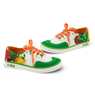 נעלי ספורט יומיומיות ירוקות