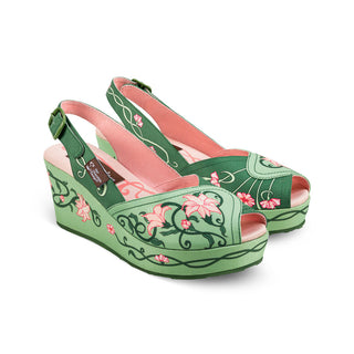 נעלי סנדל לנשים של chocolaticas® champ de fleur