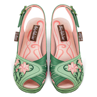 נעלי סנדל לנשים של chocolaticas® champ de fleur