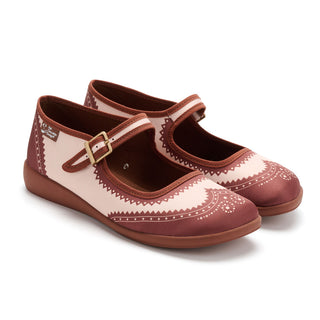 Havana Coffee Women's Mary Jane Flat