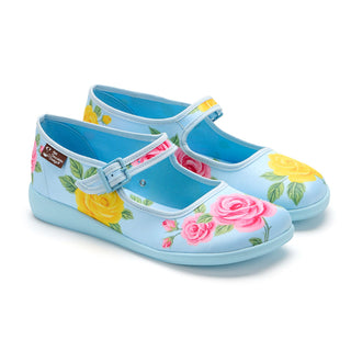 Kitschy Bazaar Women's Mary Jane Flats