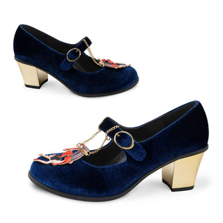 Chocolaticas® Mid Heels Les Dames Du Cirque Women's Mary Jane Pump