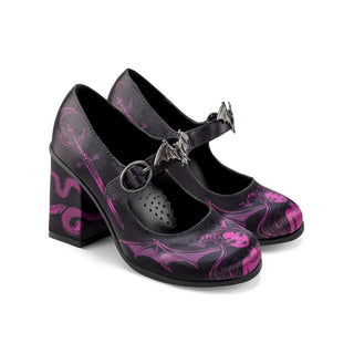 נעלי עקב של Chocolaticas® Lilith Women's Mary Jane Pump