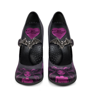 נעלי עקב של Chocolaticas® Lilith Women's Mary Jane Pump