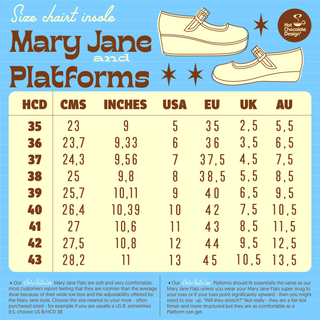 Chocolaticas® Lady Luck Mary Jane-Plattform für Damen