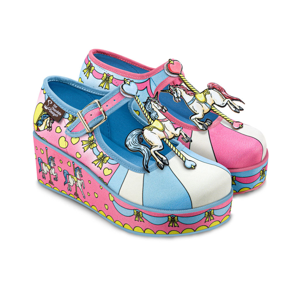 hot chocolate platform shoes