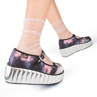 Mesh Star Socks