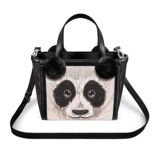 Chocolaticas® Panda Mini-Einkaufstasche für Damen