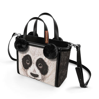Chocolaticas® Panda Mini-Einkaufstasche für Damen