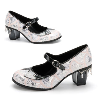 Satine Women's Mary Jane Mid Heels