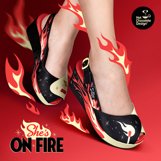 She's On Fire Women's Sandal