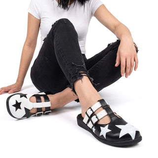 Star Riot Women's Mary Jane Clogs