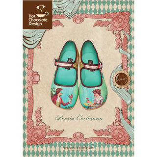 Poesia Cortesana Women's Mary Jane Flats