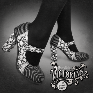 Victorian Women's Mary Jane High Heels