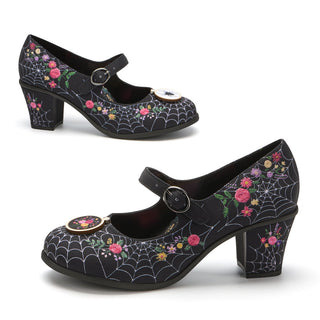 Widow's Bloom Women's Mary Jane Mid Heels