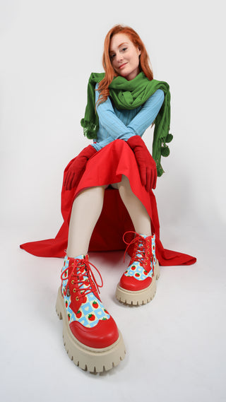 Creamy Berry Women's  Boots