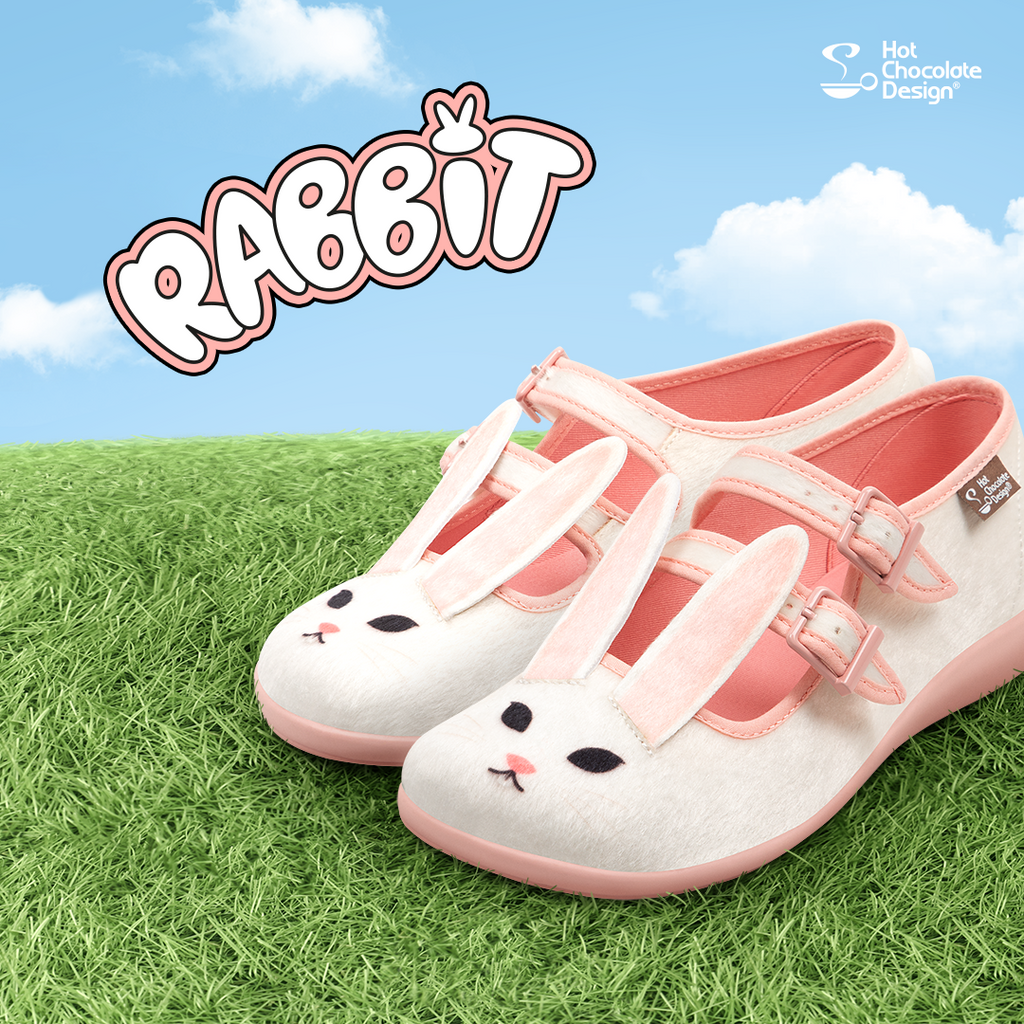 Rabbit Women's Mary Jane Flats – Hot Chocolate Design
