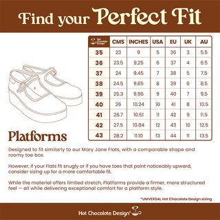 Dolly Ginham Women's Mary Jane Platform