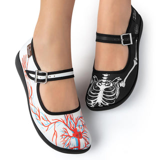 Zapatos planos Mary Jane para mujer Chocolaticas® Blood & Bones