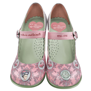 נעלי עקב גבוהות של Chocolaticas® מארי אנטואנט לנשים של Mary Jane Pump