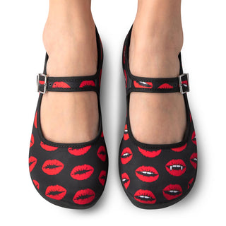 Chocolaticas® Kiss Me Zapatos Planos Mary Jane para Mujer
