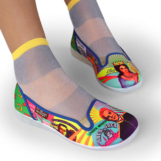 נעלי סליפ-און של Chocolaticas® Fast Luck לנשים
