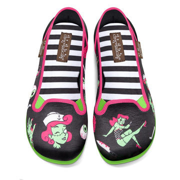 Chocolaticas® Hungry Ghouls Women's Slip-On shoes