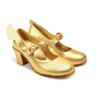Chocolaticas® mid heels pegasus damen-mary-jane-pumps