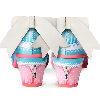 Chocolaticas® Mid Heels Twin Lolita 2 משאבת מרי ג'יין לנשים