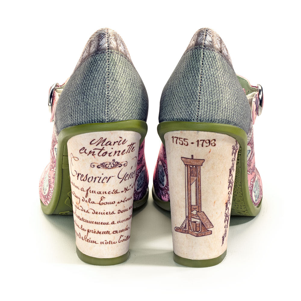Chocolaticas® High Heels Marie Antoinette Women's Mary Jane Pump Shoes