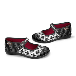 Zapatos planos Mary Jane góticos de Lolita para mujer Chocolaticas®