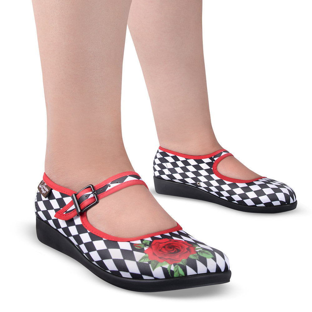 Chocolaticas® Florence Women's Mary Jane Flat Shoes – Hot