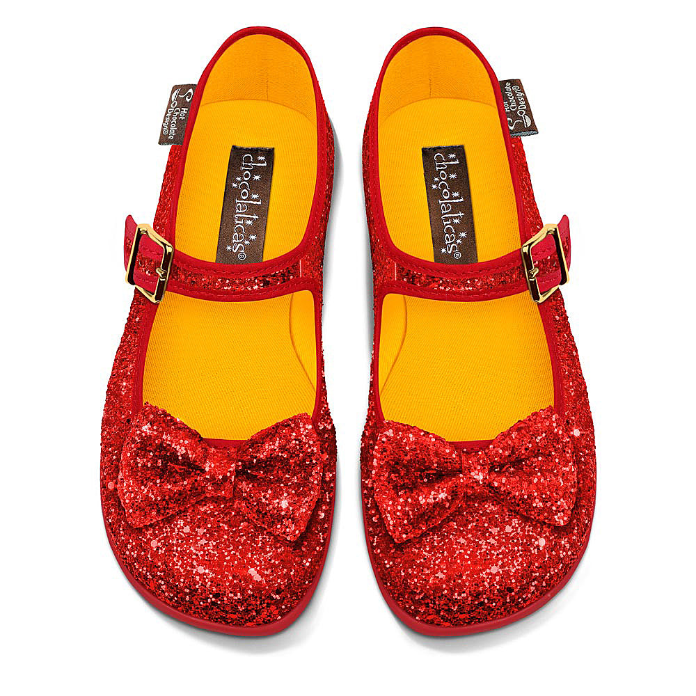 Chocolaticas® Dorothy Women's Mary Jane Flat Shoes – Hot Chocolate